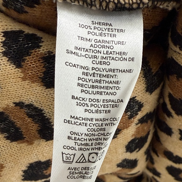 Ann Taylor Weekend Collection Half Zip Sherpa Pullover - Picture 5 of 6